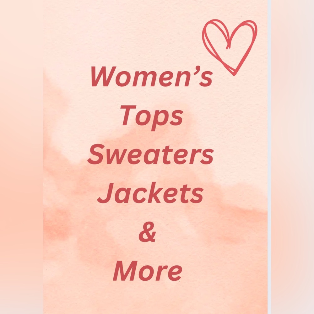 TOPS•SWEATERS•JACKETS•